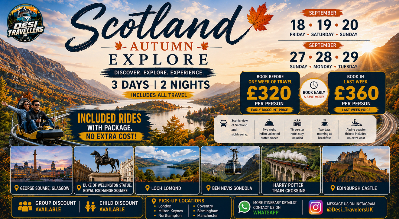 SCOTLAND AUTUMN - EXPLORE