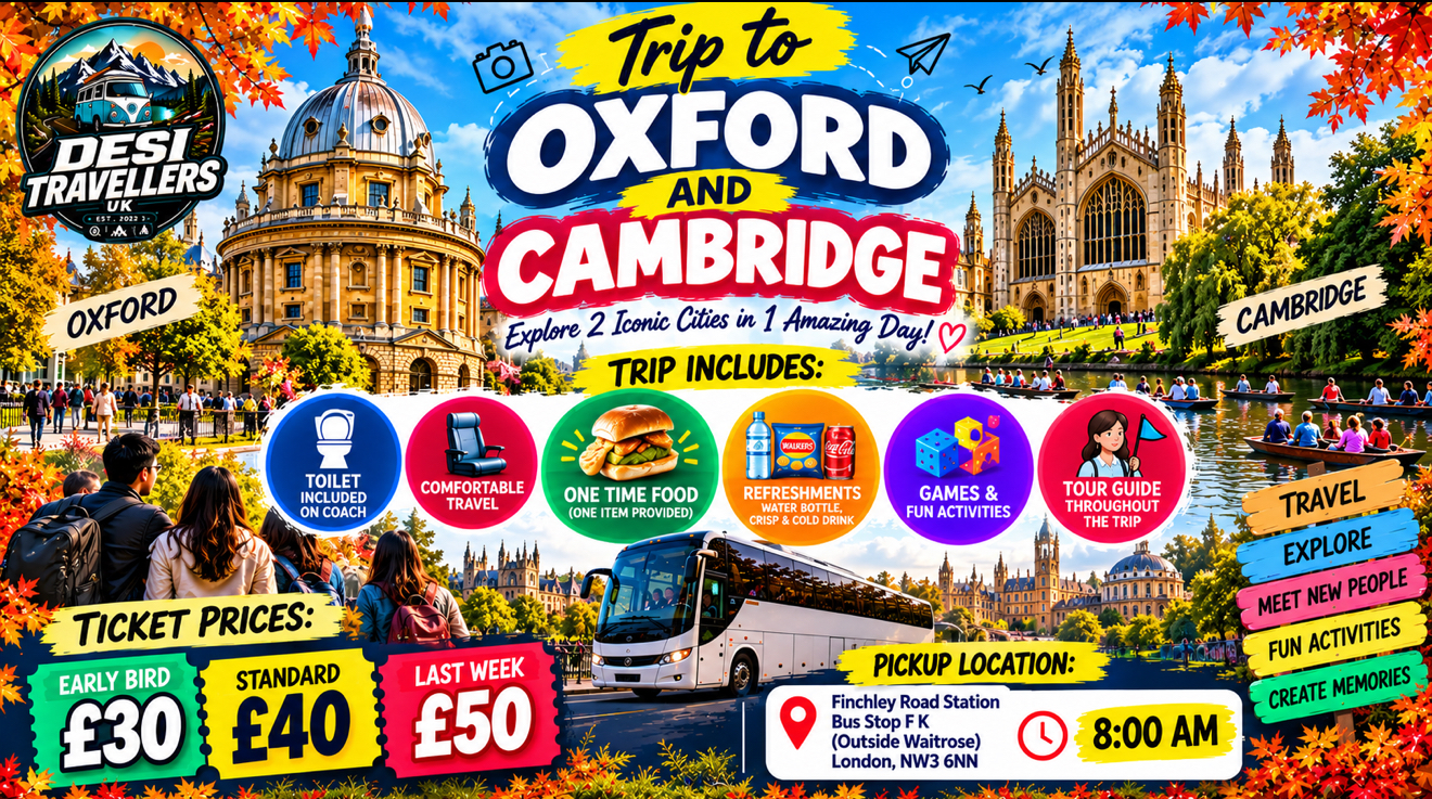 Oxford & Cambridge | From London
